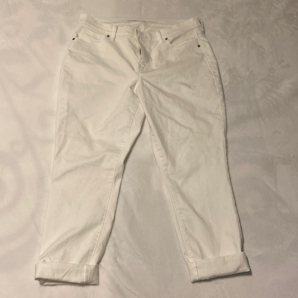 Old Navy White Jeans- Size 14 Regular